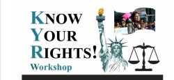 Know Your Rights Family Workshop